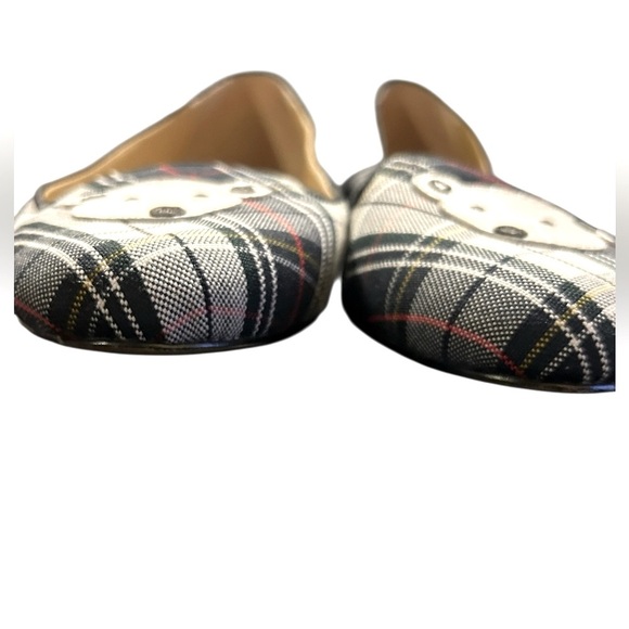 Talbots Georgina Tartan Plaid Flats with Polar Bear Accent – Size 9 M - Picture 3 of 6